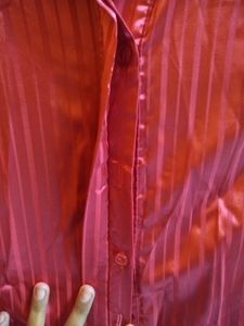 Vintage Satin Shirt For Women