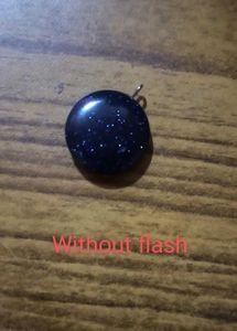Black Goldstone Pendant