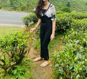 Satin Floral Top