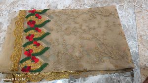 party wear heavy saree