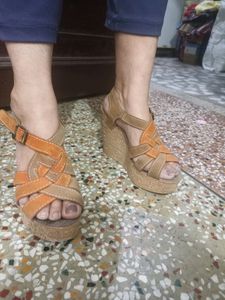 Brown Wedges For Casual Or Party