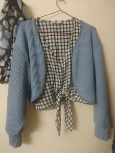Cotton Blend Tie Up