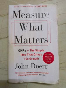 Measure What Matters
