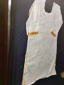 Elegant White Embroidered Salwar Kameez