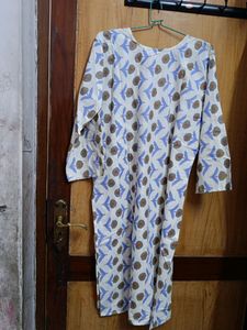 New Cotton Kurti Pant Set