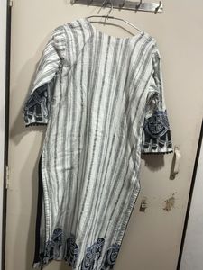 Striped Cotton Kurta