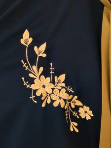 Elegant Abaya with Embroidery Kaftan Style