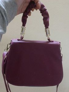 Stylish Purple Handbag