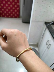 Bamboo Design Bracelet Kada