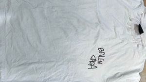 White Balenciaga t-shirt