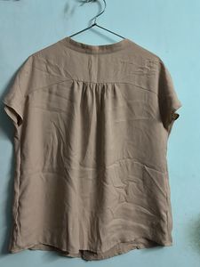 Beige Formal top
