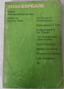 Shakespeare Bibliographical Guides