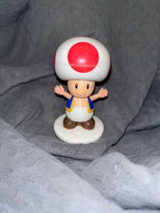 Mario Mushroom Head Figure