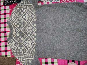 Vintage Style Knit Sweater
