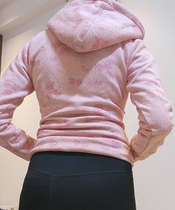 Monte Carlo Pink Floral Hoodie