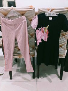 Bright Stars Kids&#39; Top (8-9 Years) And Belbottom