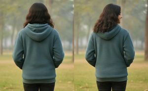 New Imported Bhalu Fleece Hoodie