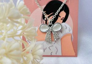 Shipping Bow🎀 Necklace &amp; Earrings