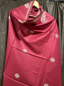 Red Winter Shawl