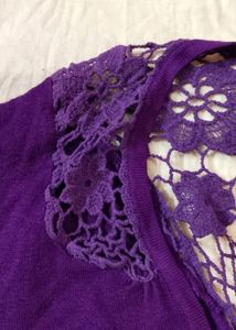 y2k vintage crop woolen top / sweater