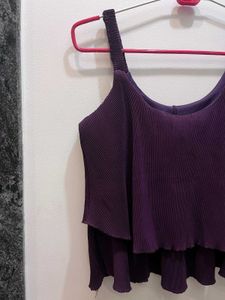 Purple Layered Tank Top