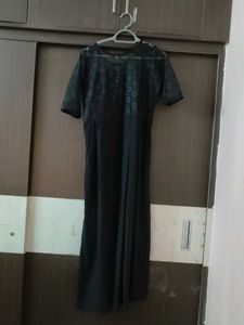 XL black dress