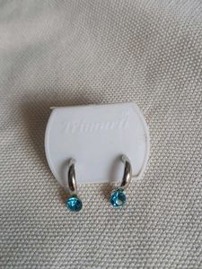 Teal Stone Earrings