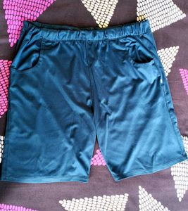 Blue Casual Shorts