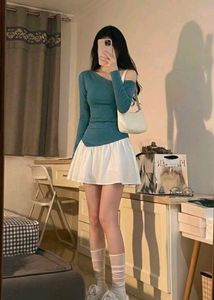 Stylish Two-Tone Mini Dress Flash Sale❗❗❗