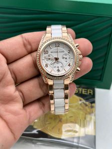 MK CRONO&amp; DATE WORKING LADIES WATCH