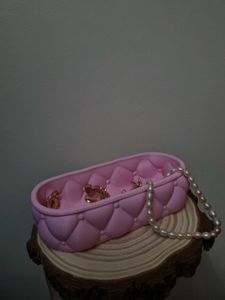 Pink Quilted Jewelry Tray - 3D printed