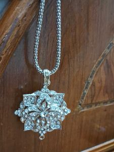 Sparkling Silver Necklace