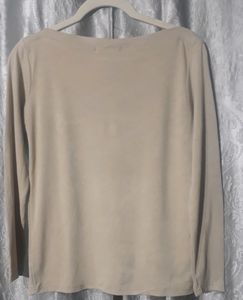 Nude Long sleeve T SHIRT