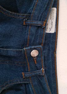 Classic Dark Wash Denim Jeans
