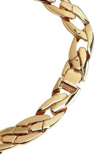 ZARA Chunky Stone Studded Gold Necklace