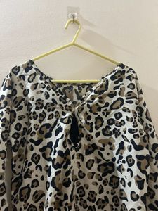 Animal Print Top