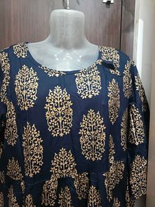 New Black And Golden Naira Kurta