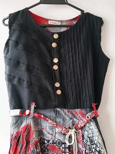 Unique Sleeveless Dress