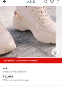 ALDO White Sneakers - Size ?