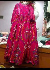 sangria Gown in 360 rs Cash If U Buy