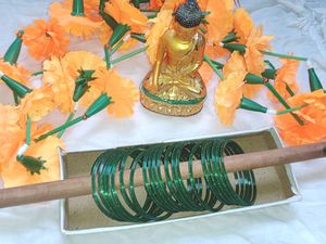 Green colour 🟢Bangles set