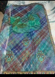 Beautiful Embroidered Saree