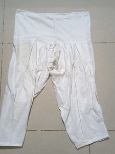Ethnic White Pyjama