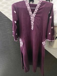 Elegant Embroidered Kurta Set With Dupatta