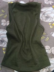 Olive Green Tank Top