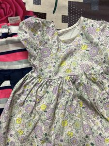 Girls Dresses Bundle - Striped &amp; Floral