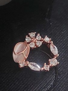 New  925 silver Floral Wreath Earrings