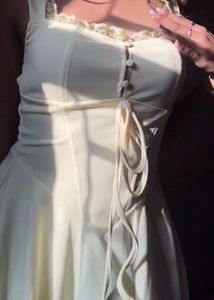 VIRAL Butter Yellow Dress