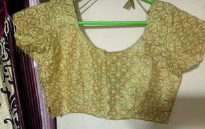 Golden Fancy Blouse