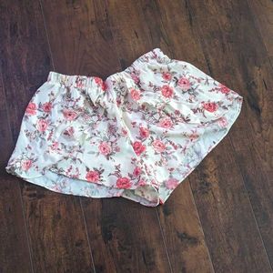 Floral Print Shorts